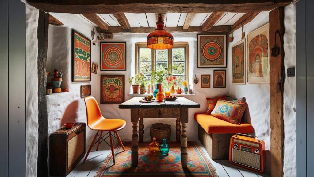7 Dining Nook Tips in Eclectic Maximalist Decor Style