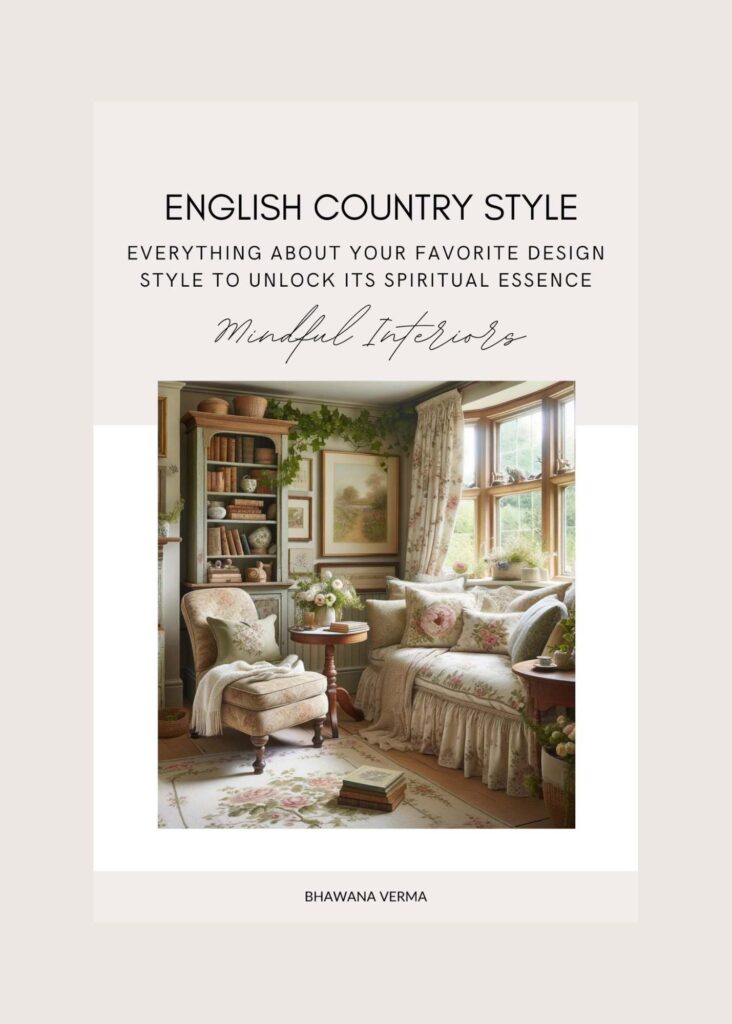 'English Country Style: Mindful Interiors' Book authored by Bhawana Verma