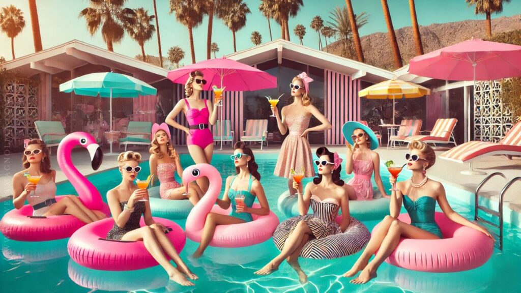 Glamorous Retro-Chic Bachelorette Party: How to Throw a Mod & Martini Night