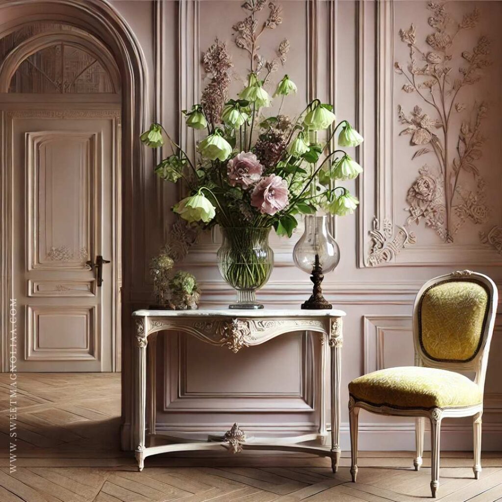 1. Parisian Chic Entryway