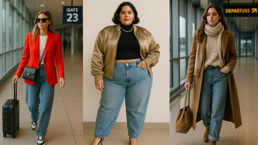 50+ Baggy Jeans Airport Outfit Ideas: Chic & Comfortable Travel Looks