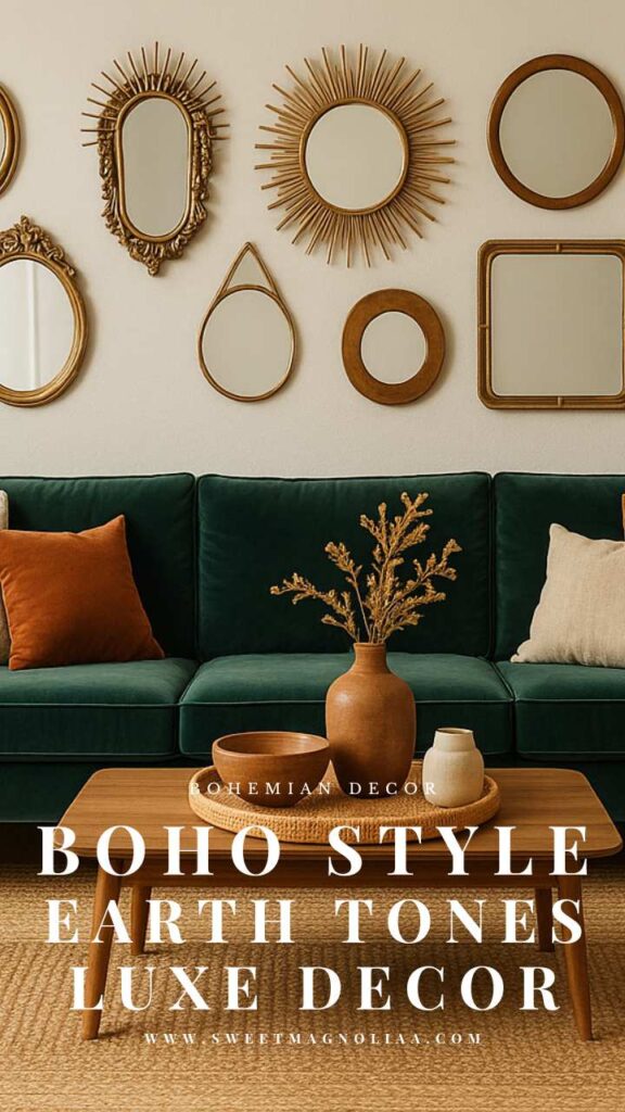 Living Room: Earthy Meets Luxe