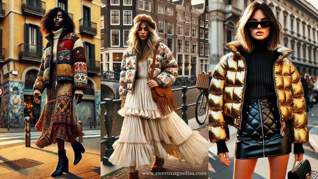 20 Statement Puffer Jacket Outfits to Try This Winter