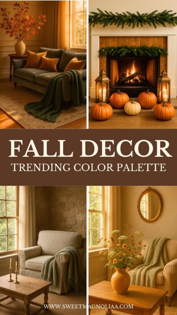 Fall Decor Color Inspiration: Autumn Luxe Palette