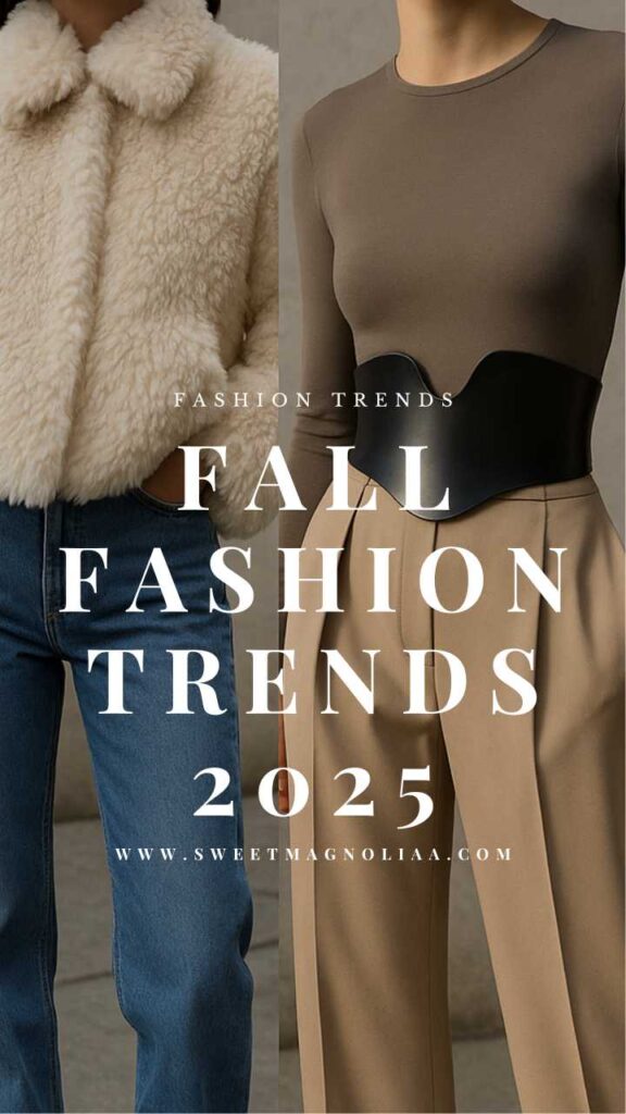 Fall Fashion Trends 2025: 1. Oversized Belts: Waist-Defining Drama