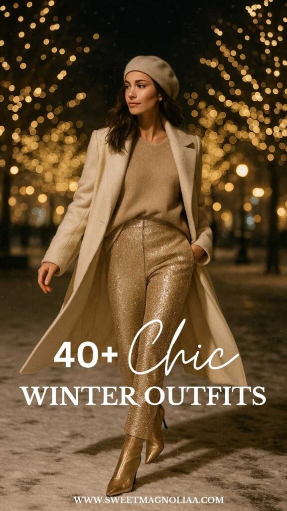 40+ Winter Outfits 2025-26 | Timeless Looks Perfect for Christmas, Parties  & Beyond