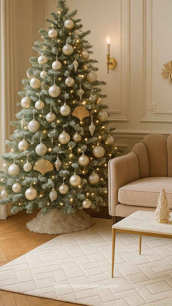 A beautifully styled Christmas home always begins with color.