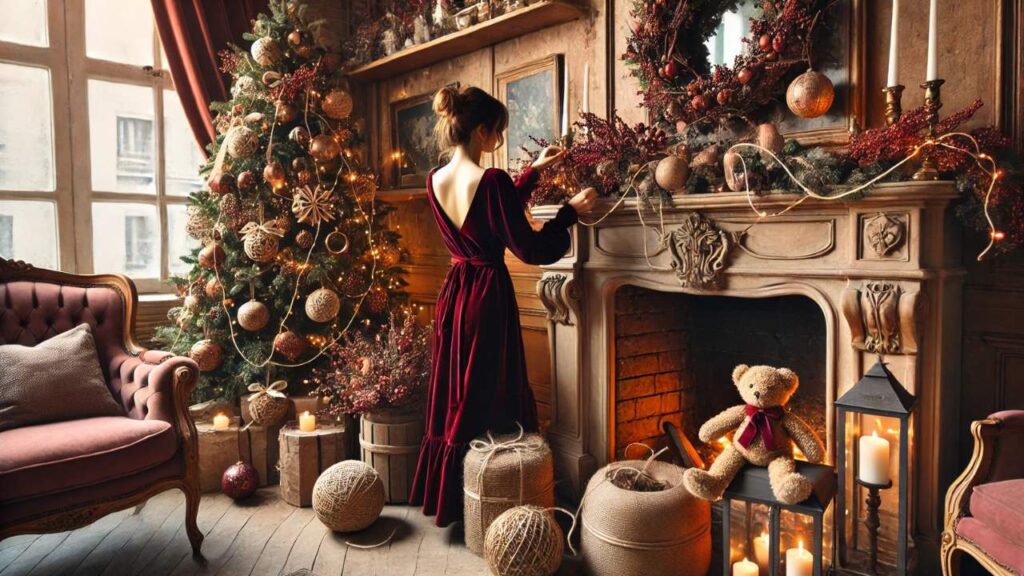 Rustic Christmas Ornaments and How to Style Them Beautifully