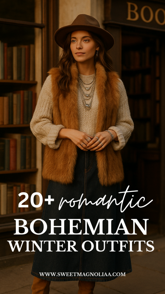 Boho Winter Outfits: How to Dress Cozy & Chic All Season