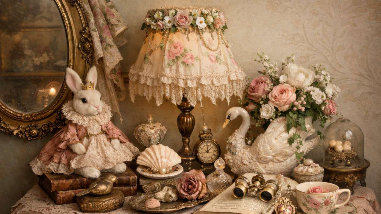 Victorian Decor & Cottage Style for a Soft Romantic Home