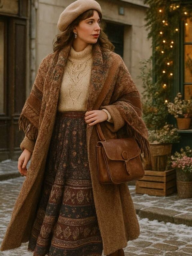 Boho Winter Fashion: Cozy, Layered & Effortlessly Chic