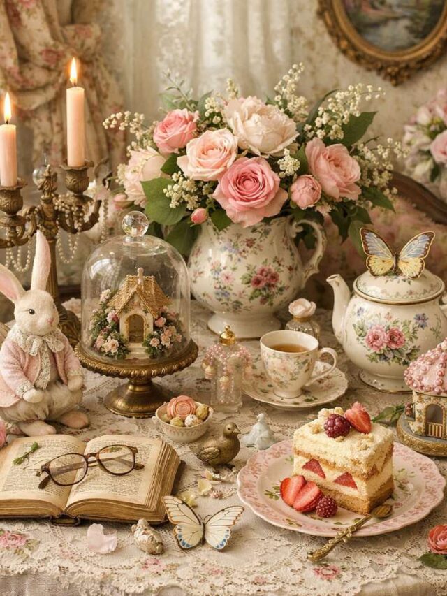 Victorian Decor & Cottage Style for a Soft Romantic Home