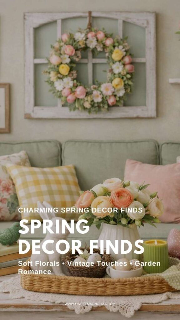 Spring decor finds