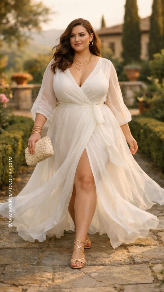 20+ Plus Size Wedding Dresses Inspired by Boho Styles