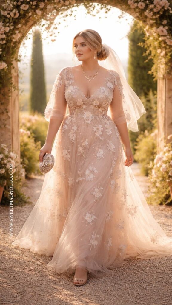 sachin and babi light blue dress Tea Length Wedding Dresses