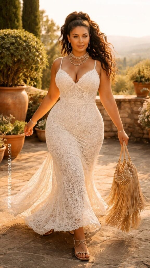 20+ Plus Size Wedding Dresses Inspired by Boho Styles