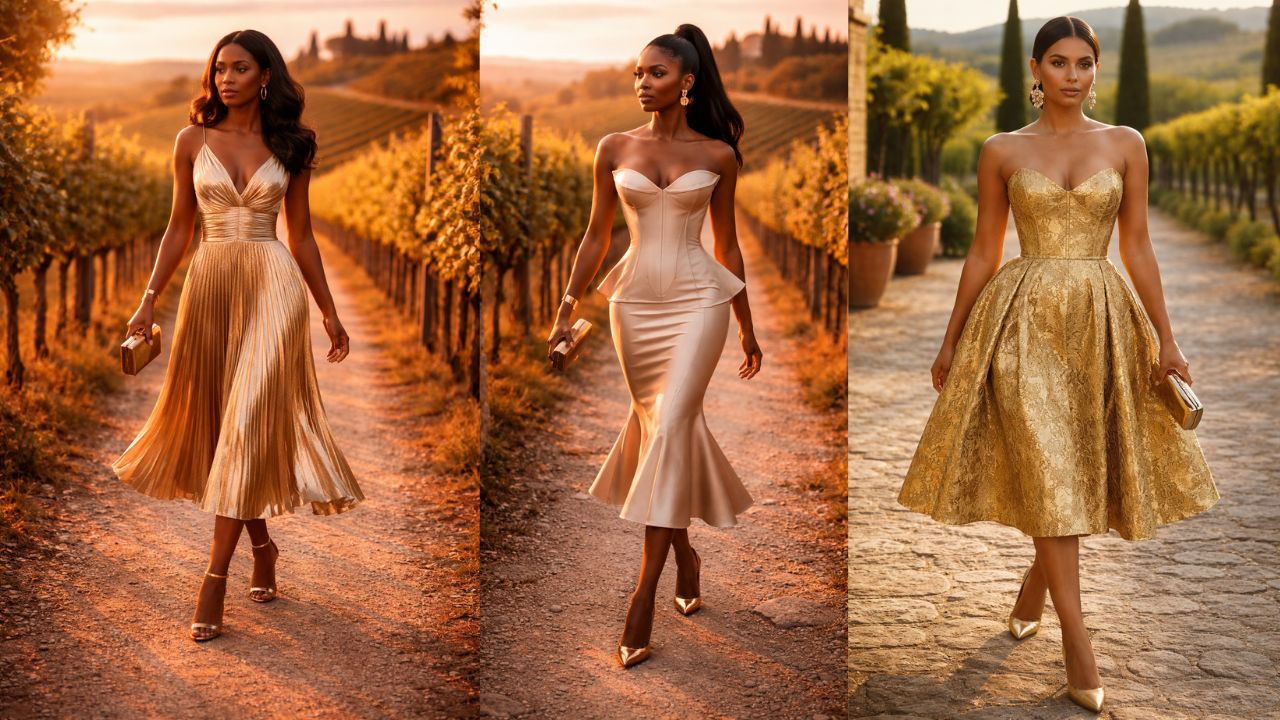 Wedding Guest Dresses Perfect for Romantic Vineyard Style