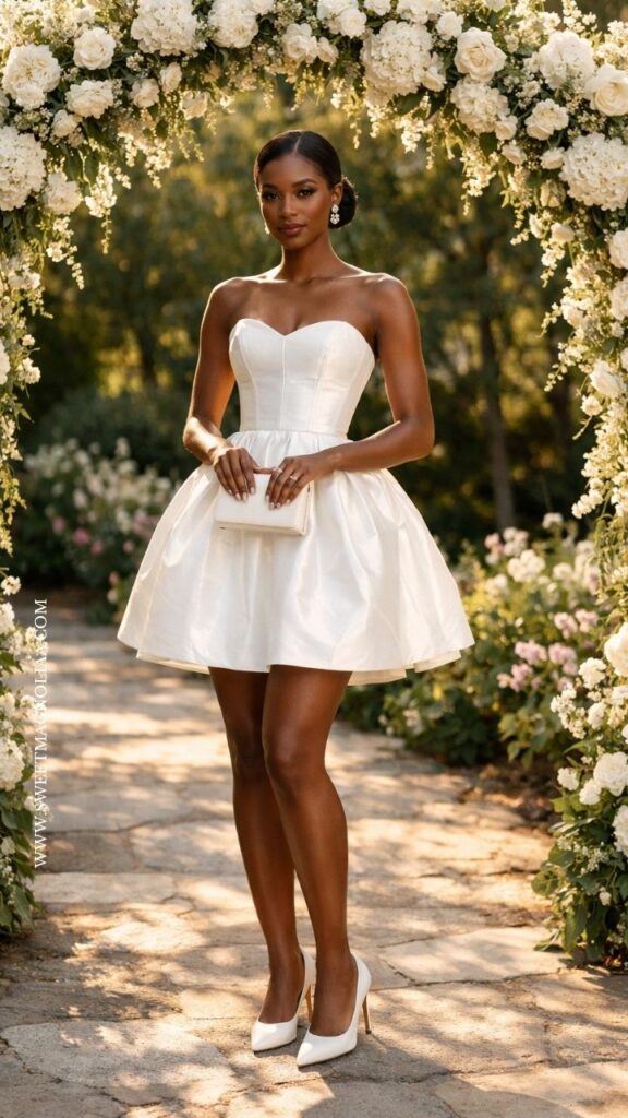 40+ Short Wedding Dresses Vintage-Inspired for Modern Brides