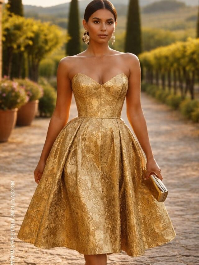 Wedding Guest Dresses Perfect for Romantic Vineyard Style