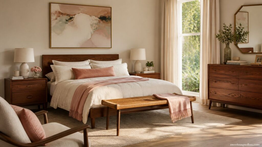 Mid Century Modern Bedroom Ideas for a Warm and Stylish Space
