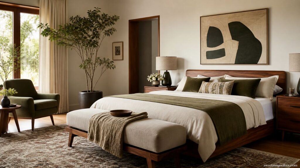 Mid Century Modern Bedroom Ideas for a Warm and Stylish Space