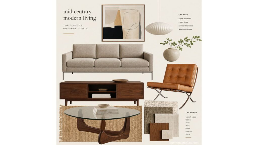 Mid Century Modern Furniture for Living Room: A Timeless Guide to Effortless Style