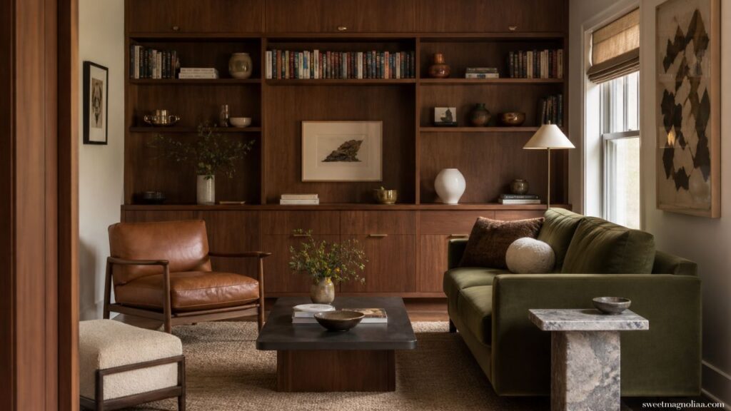 Choose Warm Wood Tones for That Classic Mid Century Look