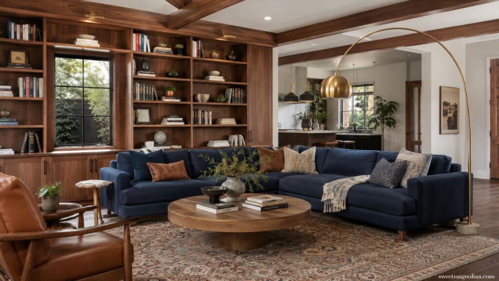 The Sectional With Mid Century Lines : Mid century modern furniutre