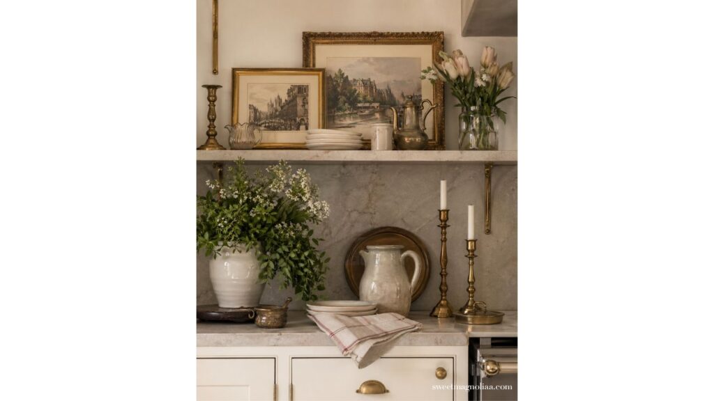 Wall decor ideas: Add framed art to kitchen walls for a softer look