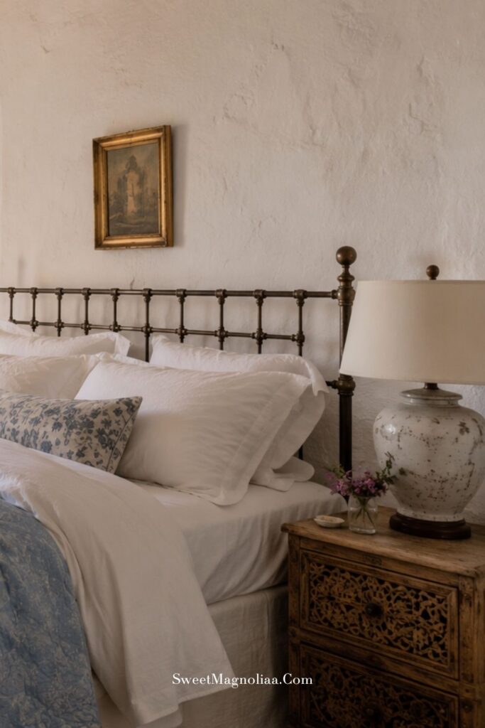 Whitewashed Walls Create a Bright and Airy Foundation