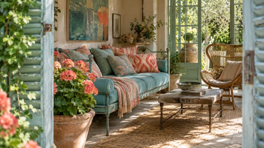 French Cottage Style Homes: Mixing Art, Pattern and Patina